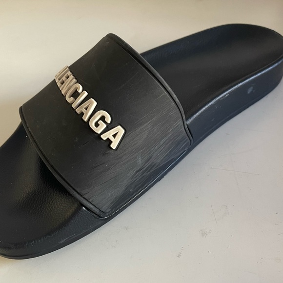 Balenciaga Pool Side Sandals - Picture 10 of 13